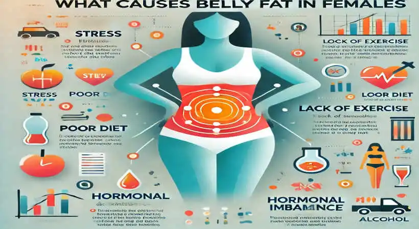 What Causes Belly Fat in Females